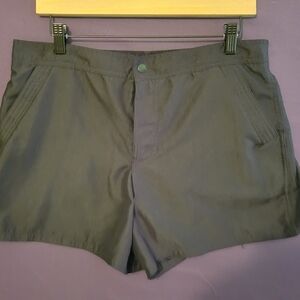 Croft & Barrow Black Flat Front Swim Shorts. Size 12